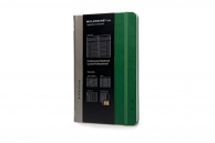 Moleskine professional notebook lg oxide green