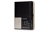 Moleskine cover ipad air black+volant