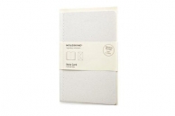 Moleskine note card almond white pocket