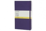 Moleskine notebook lg squ bril vio hard