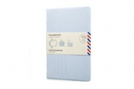 Moleskine postal ntbk iris blue pocket