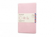 Moleskine postal ntbk peach pink pocket