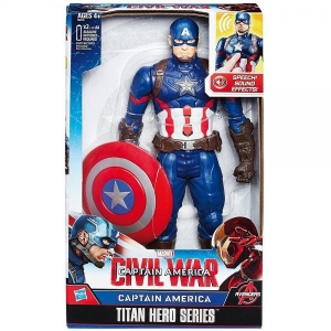 immagine 1 di Capitan America - Personaggio Elettronico, 30 Cm - conf.4pz