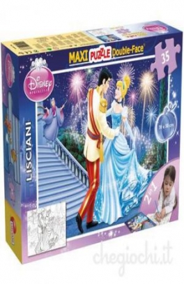 immagine 1 di Cenerentola - Puzzle Double-Face Supermaxi 35 Pz