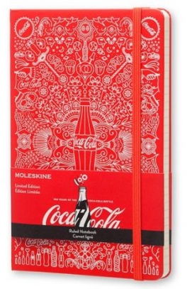 immagine 1 di COCA-COLA LIMITED EDITION RULED NB LARGE HARD COVER