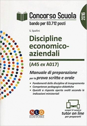 immagine 1 di Discipline economico aziendali classe di concorso A45 ex A017