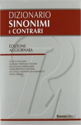 immagine 1 di Dizionario sinonimi e contrari