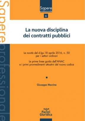 immagine 1 di La nuova disciplina dei contratti pubblici