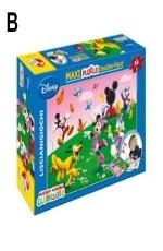 immagine 1 di Maxi Puzzle Double-Face Mickey Mouse ClubHouse 35 Pz