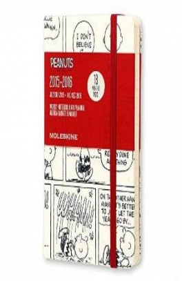 immagine 1 di Moleskine 18m limited edition planner peanuts weekly notebook pocket har