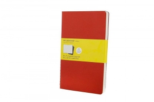 immagine 1 di Moleskine cahier journals lg squ cranberry red