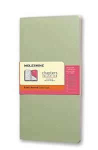 immagine 1 di Moleskine chapters journal slim medium ruled mist green