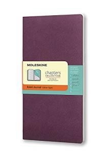 immagine 1 di Moleskine chapters journal slim medium ruled plum purple
