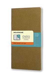 immagine 1 di Moleskine chapters journal slim medium ruled tawny olive