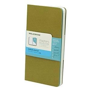 immagine 1 di Moleskine chapters journal slim pocket dotted tawny olive