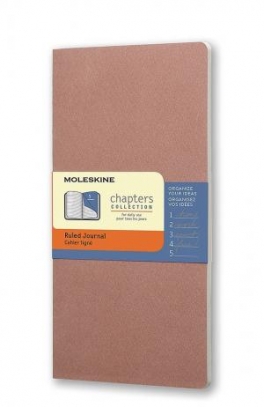 immagine 1 di Moleskine chapters journal slim pocket ruled old rose
