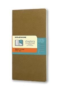 immagine 1 di Moleskine chapters journal slim pocket ruled tawny olive