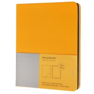immagine 1 di Moleskine cover slim for ipad 3&-4 orange yellow