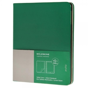 immagine 1 di Moleskine cover slim for ipad 3&-4 oxide green