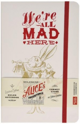 immagine 1 di Moleskine limited edition notebook alice in womderland ruled large hard