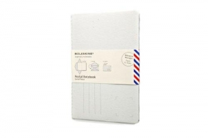 immagine 1 di Moleskine postal ntbk almond white pocket