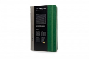 immagine 1 di Moleskine professional notebook lg oxide green