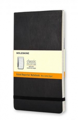 immagine 1 di Moleskine reporter lg rul black soft