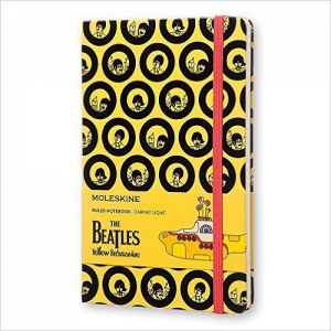 immagine 1 di Moleskine the beatles limited edition notebook large ruled yellow