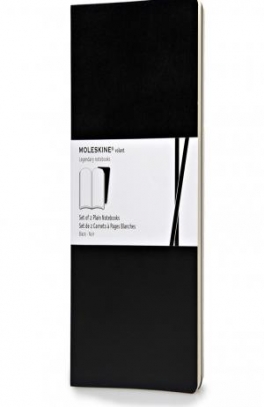 immagine 1 di Moleskine volant notebooks lg pla black