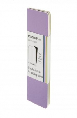 immagine 1 di Moleskine volant notebooks xs pla wisteria violet / brilliant violet
