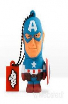 immagine 1 di The Avengers - USB 8 Gb - Capitan America