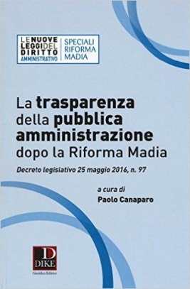 immagine 1 di Trasparenza della pubblica amministrazione dopo la riforma madia