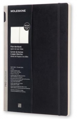 immagine 1 di WORKBOOK PLAIN A4 SOFT BLACK